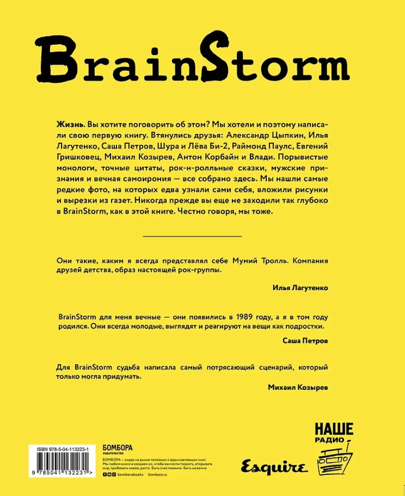 BrainStorm. Du bist nicht allein. Von der Sandkiste zum Stadion