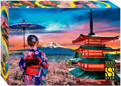 Puzzle 1000 - Fuji vaade