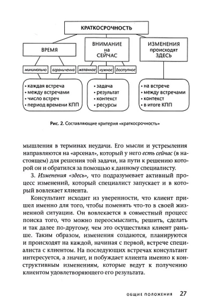 Trumpalaikė psichologinė pagalba. Universali modelis