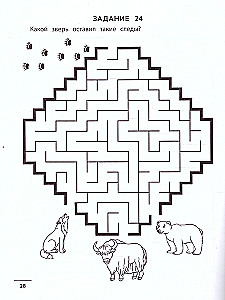 Labyrinthe-Denksport. Visuelle-motorische Koordination entwickeln