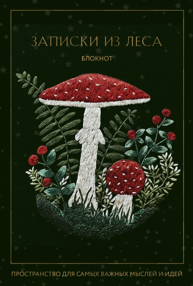 Bloknotu - Piezīmes no meža. Telpa domām, idejām un svarīgām sīkumiem, A5, 64 lapas