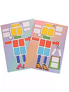 Ganzkörperporträt. Spielplattform für individuelle und gruppenpsychologische Arbeit mit dem Einsatz von MAK