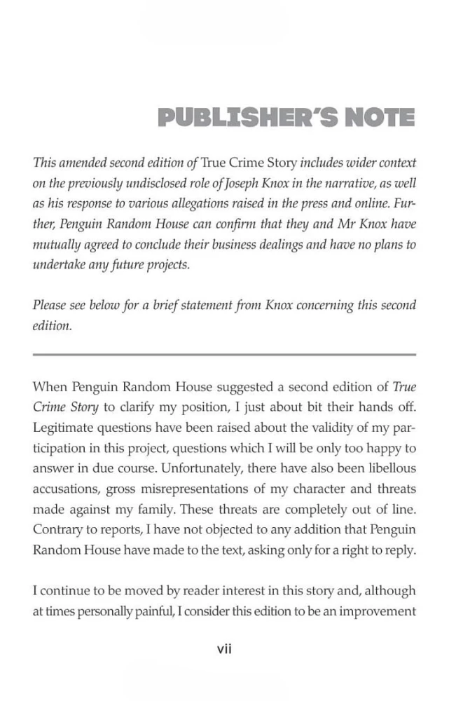 True Crime Story