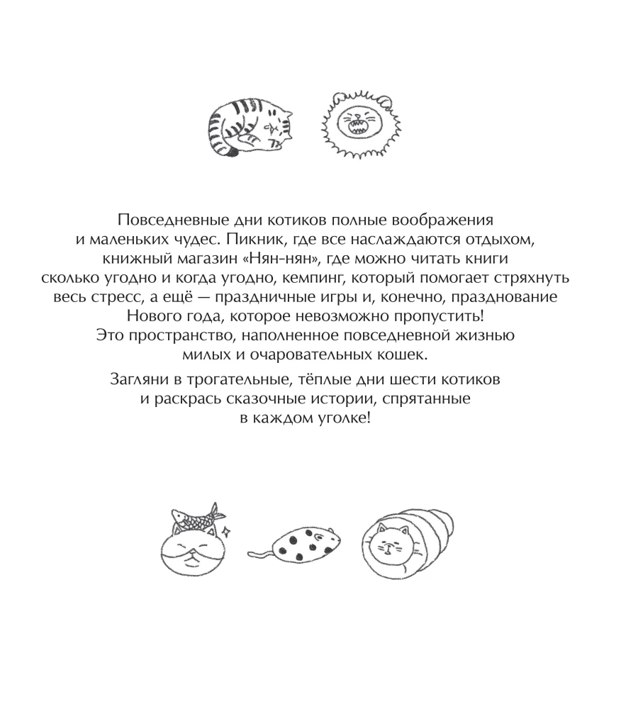 Visi metai su katėmis. Piešimo knyga