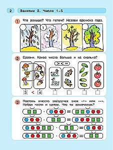 Ein Schritt, zwei Schritte... Mathematik für Kinder von 5-7 Jahren. Teil 2