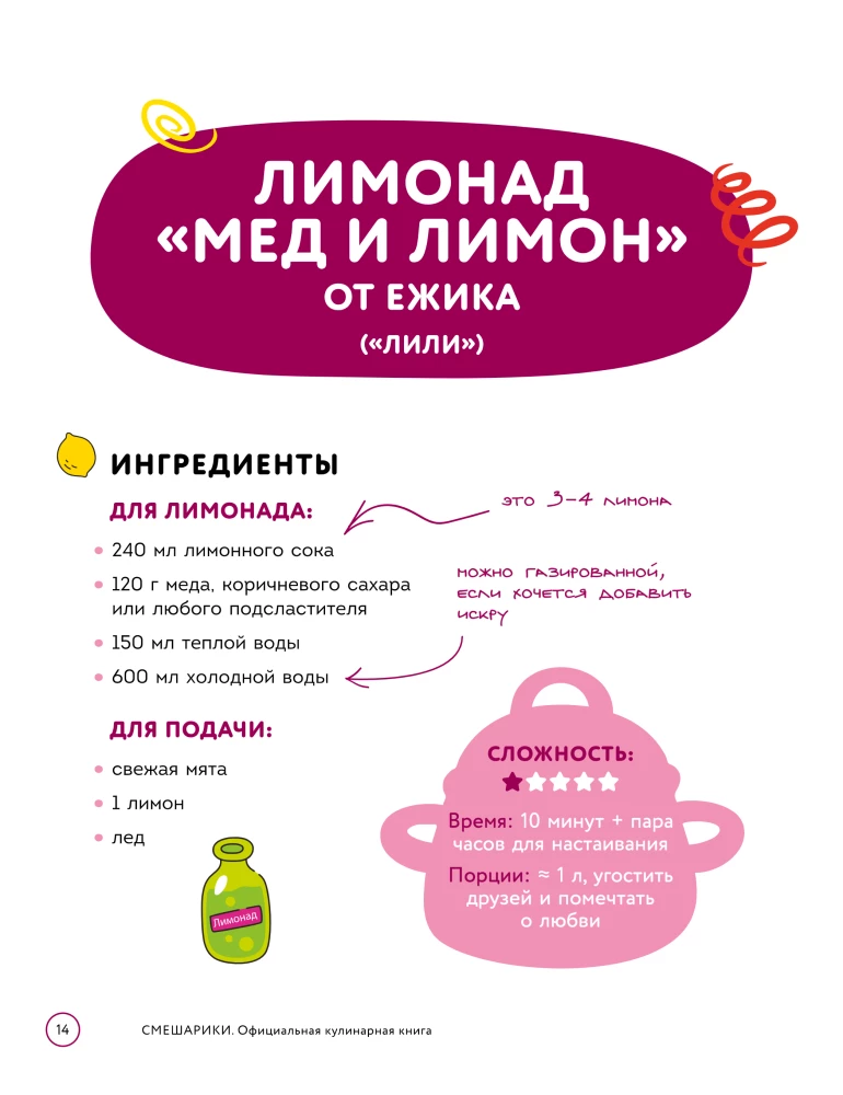 Смешарики. Официальная кулинарная книга