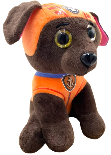 Minkšta žaislinė figura - Paw Patrol. Zuma, 20 cm, su pakabuku