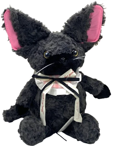 Minkšta žaislas - Katinėlis Devon, 34cm, juodas