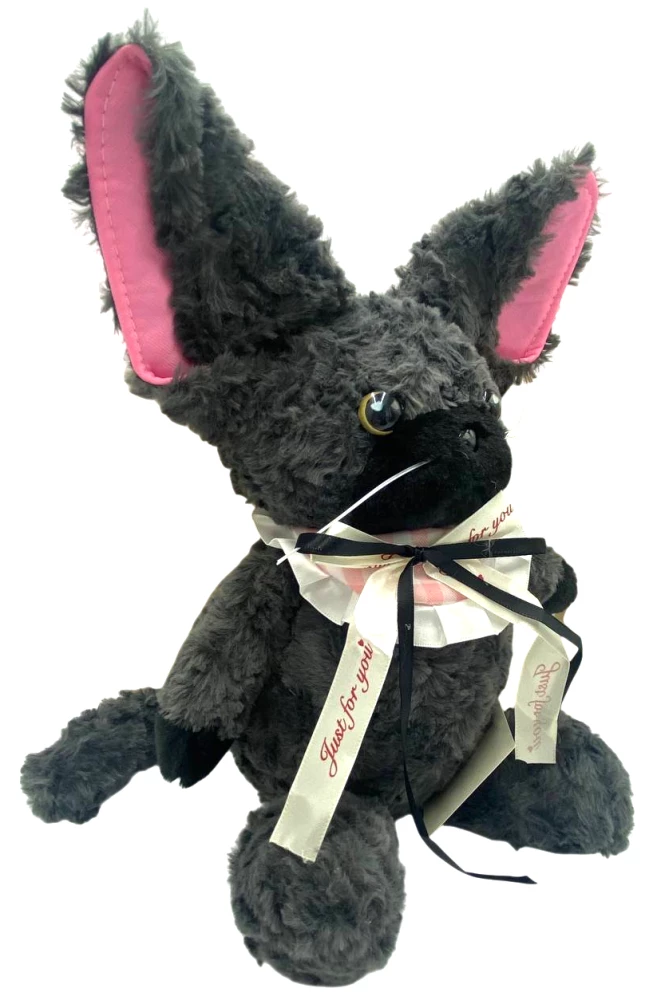 Miękka zabawka - Kot Devon, 34cm, czarny