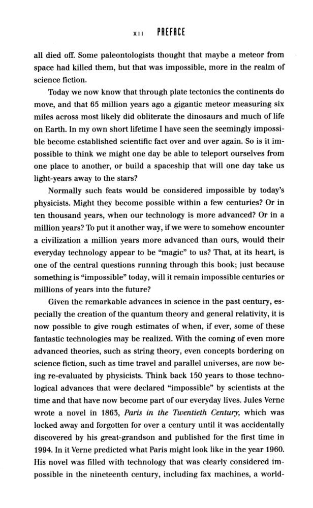 Physik des Unmöglichen
