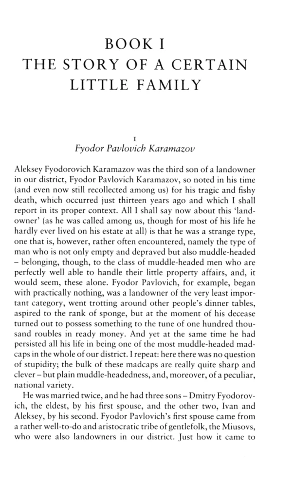 The Brothers Karamazov