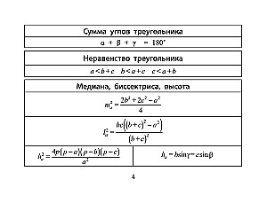 Geometry Formulas