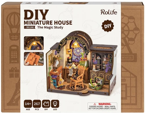 3D-montażowa miniatura ROBOTIME - Magiczne Studia, 267 części