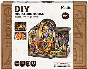 3D-kogumismudel ROBOTIME - The Magic Study, 267 detaili