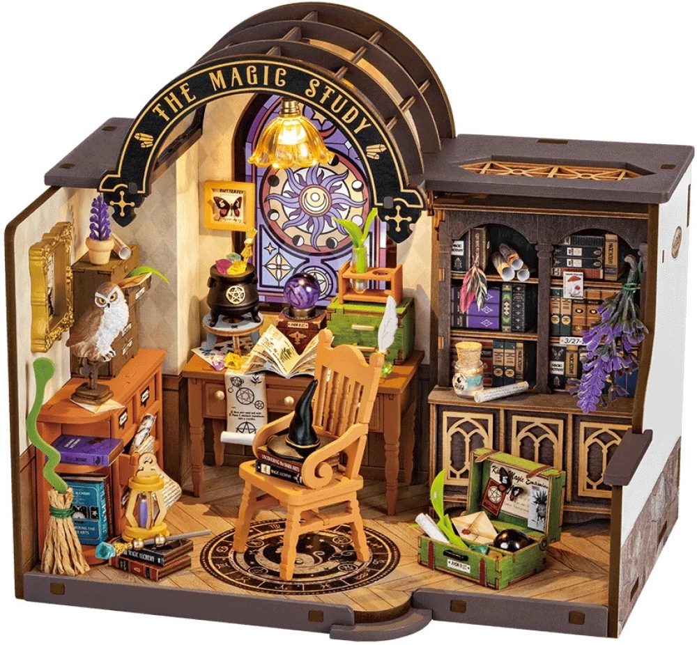 3D-kogumismudel ROBOTIME - The Magic Study, 267 detaili
