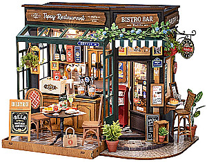 3D-Bausatz Miniatur ROBOTIME - Tipsy Restaurant, 296 Teile