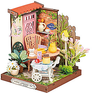 3D-Bausatz Miniatur ROBOTIME - Fancy Tea Yard, 112 Teile