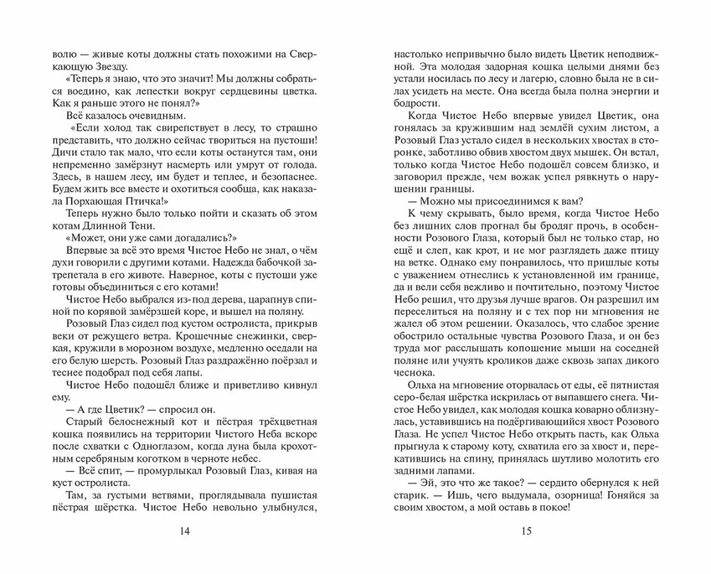 Kaķi-cīnītāji. Cikls Sākums ciltīm. Izvēles laiks
