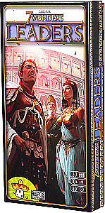 Настольная игра - 7 Wonders. Leaders (на английском языке) (дополнение)