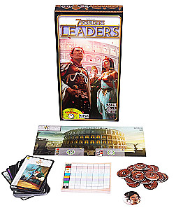 Настольная игра - 7 Wonders. Leaders (на английском языке) (дополнение)