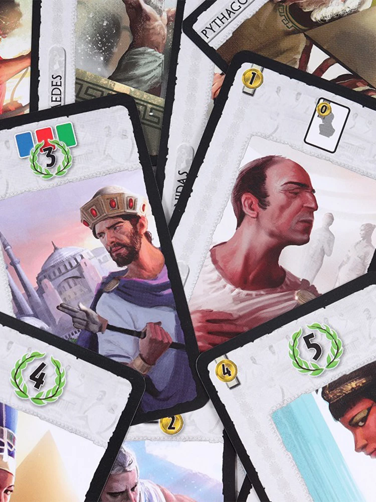 Настольная игра - 7 Wonders. Leaders (на английском языке) (дополнение)