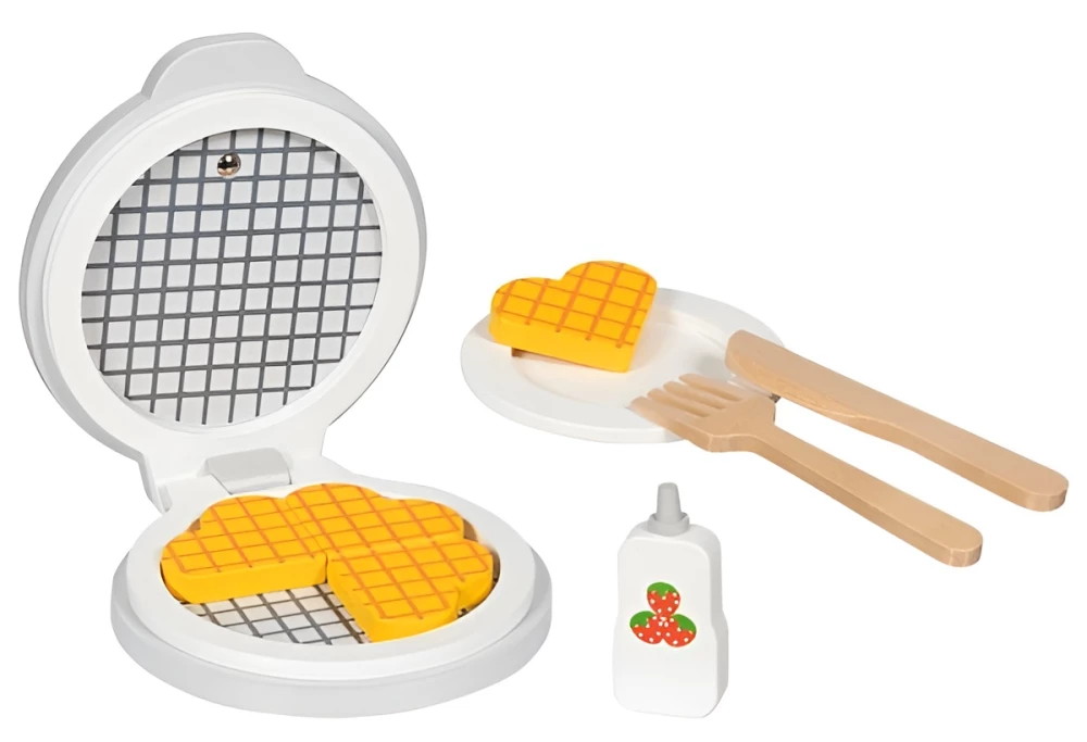 Toy - Waffle Maker, 9 Pieces