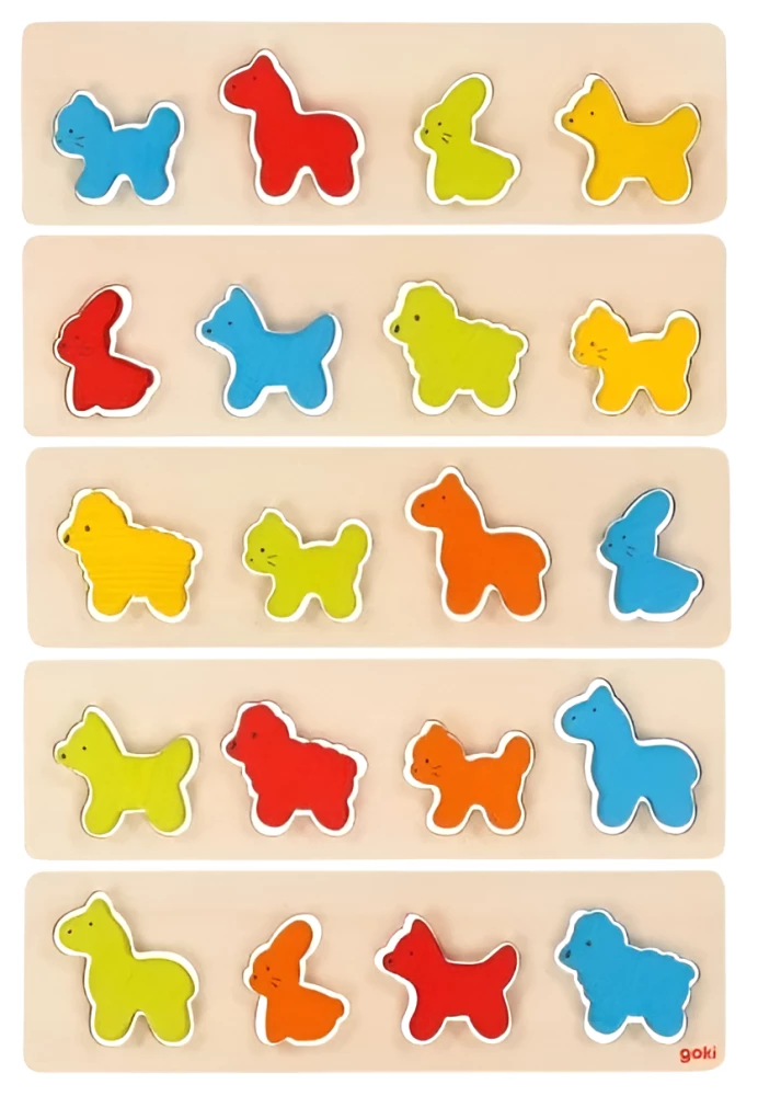 Wooden sorter - Animals