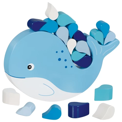 Развивающая деревянная игра - Кит, 21 деталь