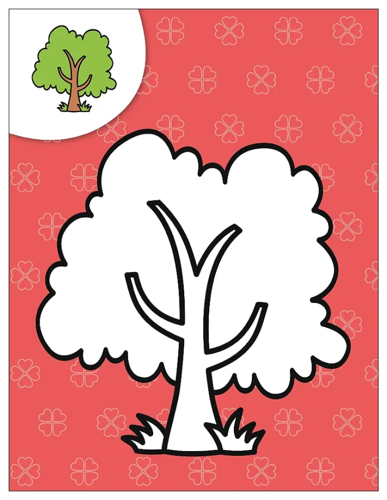 Malbuch für die Kleinsten. Natur