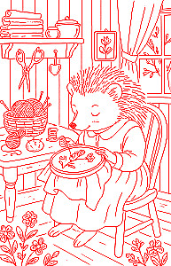 Švelnios letenos. Patogus spalvinimo anti-stresas Beatrix Potter dvasioje