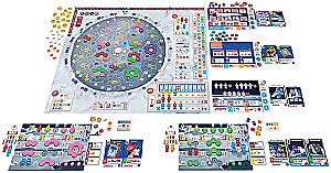 Brettspiel - Shackleton Basis. Reise zum Mond