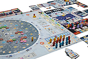 Brettspiel - Shackleton Basis. Reise zum Mond