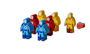 Brettspiel - Shackleton Basis. Reise zum Mond