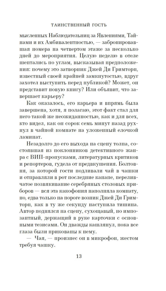 Таинственный гость
