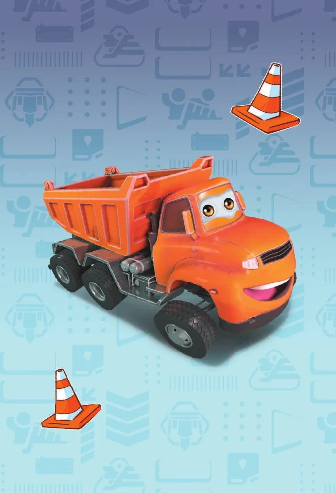 Little Trucks. Urgent Unloading. A New Story with Favorite Characters!