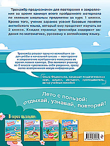Summer assignments. Mathematics, Russian language, English language. Moving to 2nd grade