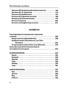 All About Vitamins and Minerals. Smart Guide. Action, Use, Indications, Contraindications