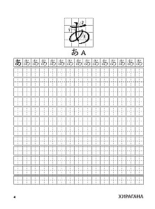 Japanisch. Hiragana und Katakana