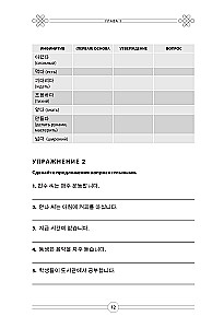 Korea keele grammatika. TOPIK I 1-2 harjutusraamat