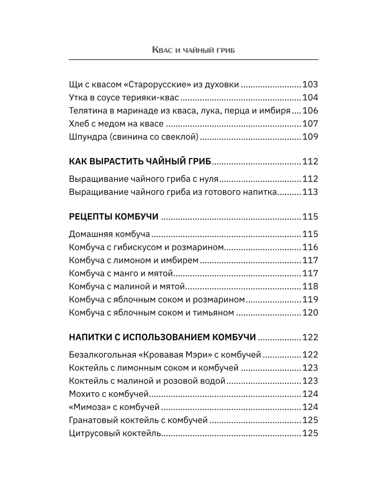 Kvass and Kombucha. Recipes