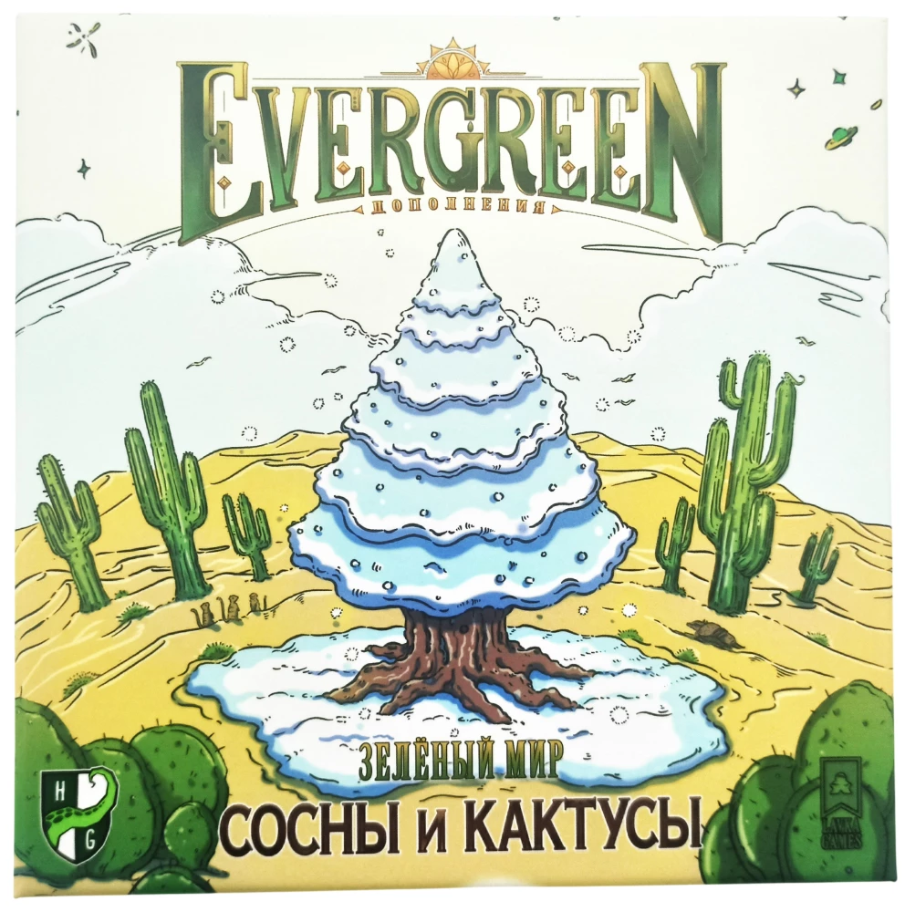 Gra planszowa - Evergreen. Sosny i kaktusy (dodatek)