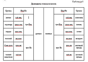 Система каналов и коллатералей китайской медицины