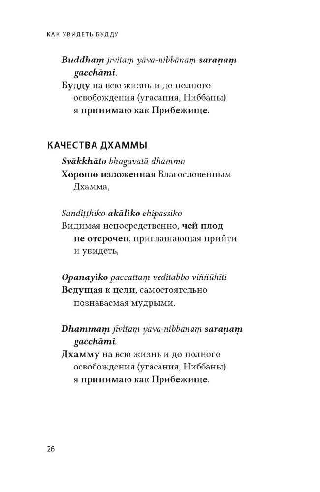 How to See the Buddha. The Nine Qualities of the Buddha According to the Pali Canon