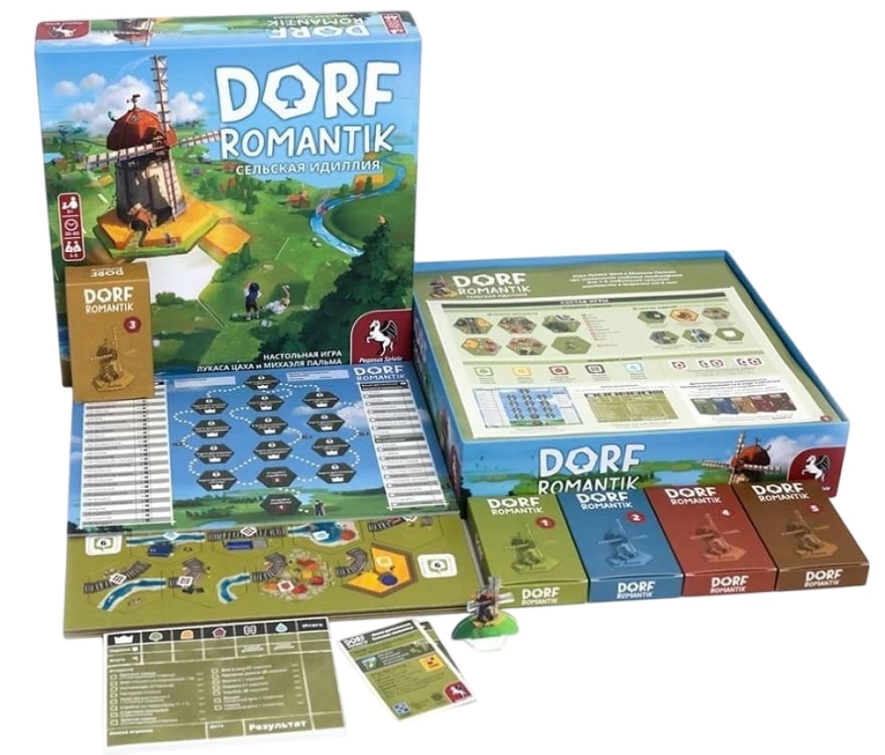 Gra planszowa - Dorfromantik: Wiejska Idylia