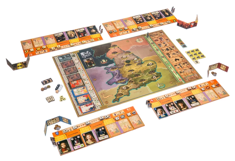 Настольная игра - Fief England. Фьефы Англии