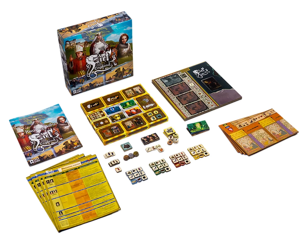 Настольная игра - Fief England. Фьефы Англии