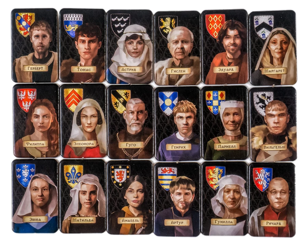 Настольная игра - Fief England. Фьефы Англии