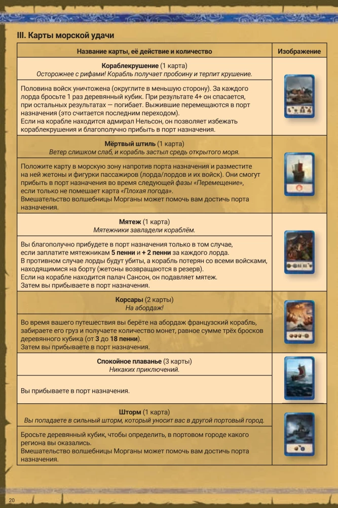 Настольная игра - Фьефы Англии (дополнения)