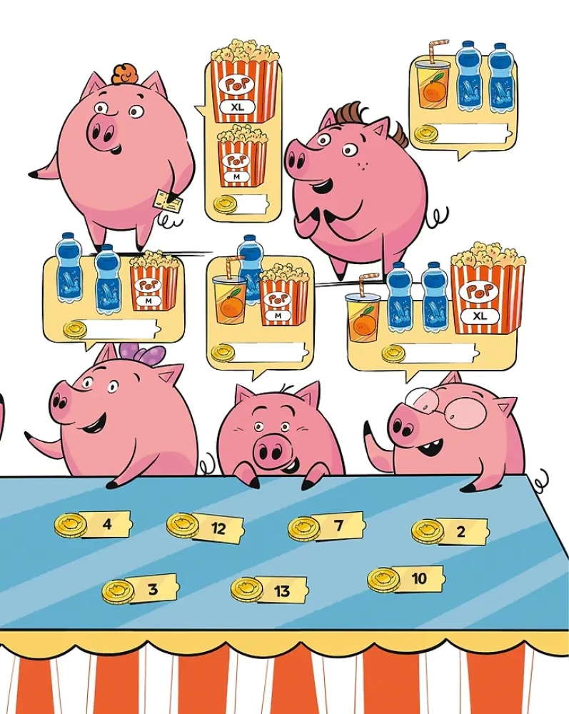Financial Literacy for Kids. Smart Tasks from the Piggy Bank