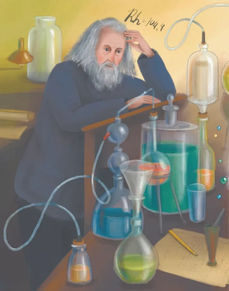 How a Boy Became a Scientist: Dmitri Mendeleev, Cheese Chemistry, and Adventures in the Sky.